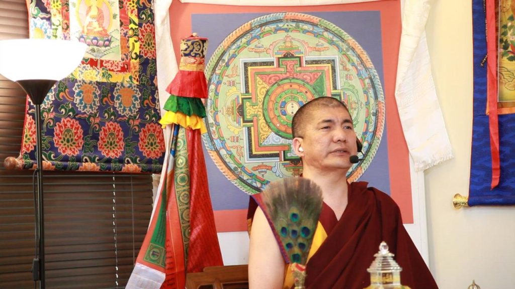 Lama Tsewang Rinpoche: A guide to the seven-point posture meditation on the visualization of the deity and Shamatha (in Chinese)